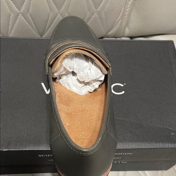 Vionic Leather Loafers in Dark Brown - Picture 6 of 9